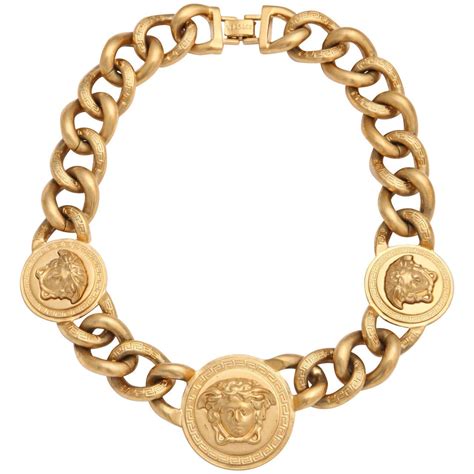 fake versace mens chain|versace gold chains for men.